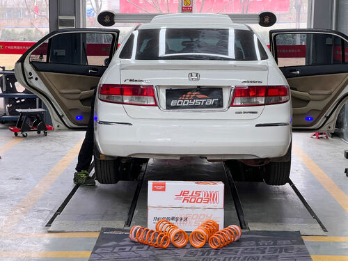 Latest company case about 2004 Honda Accord 2.0L Upgraded with EDDY Sport Short Springs