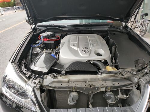 Latest company case about Toyota Crown 3rd Generation Upgraded with EDDY Vortex Carbon Fiber Intake Box