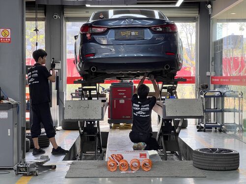 Latest company case about Mazda Atenza + EDDY Sport Short Springs｜Super Cool & Comfortable!