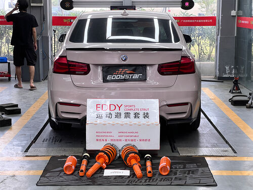 Latest company case about 2018 BMW 3 Series 2.0T Upgraded with EDDY Sport Shock Absorber Kit