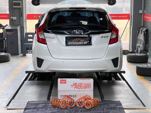 Latest company case about 2015 Honda Fit 1.5L | EDDY Sport Short Springs Upgrade: A Solution for Optimized Handling and Enhanced Safety