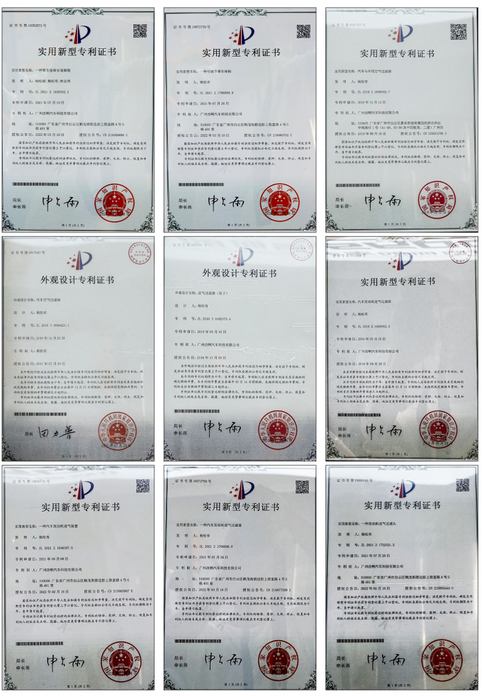 GUANGZHOU MODIFY-AH AUTOMOBILE TECHNOLOGY CO., LTD Quality Control