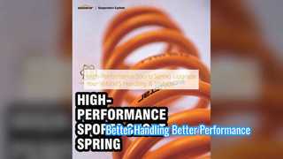 Upgrade Your Car Handling With High Performance Springs