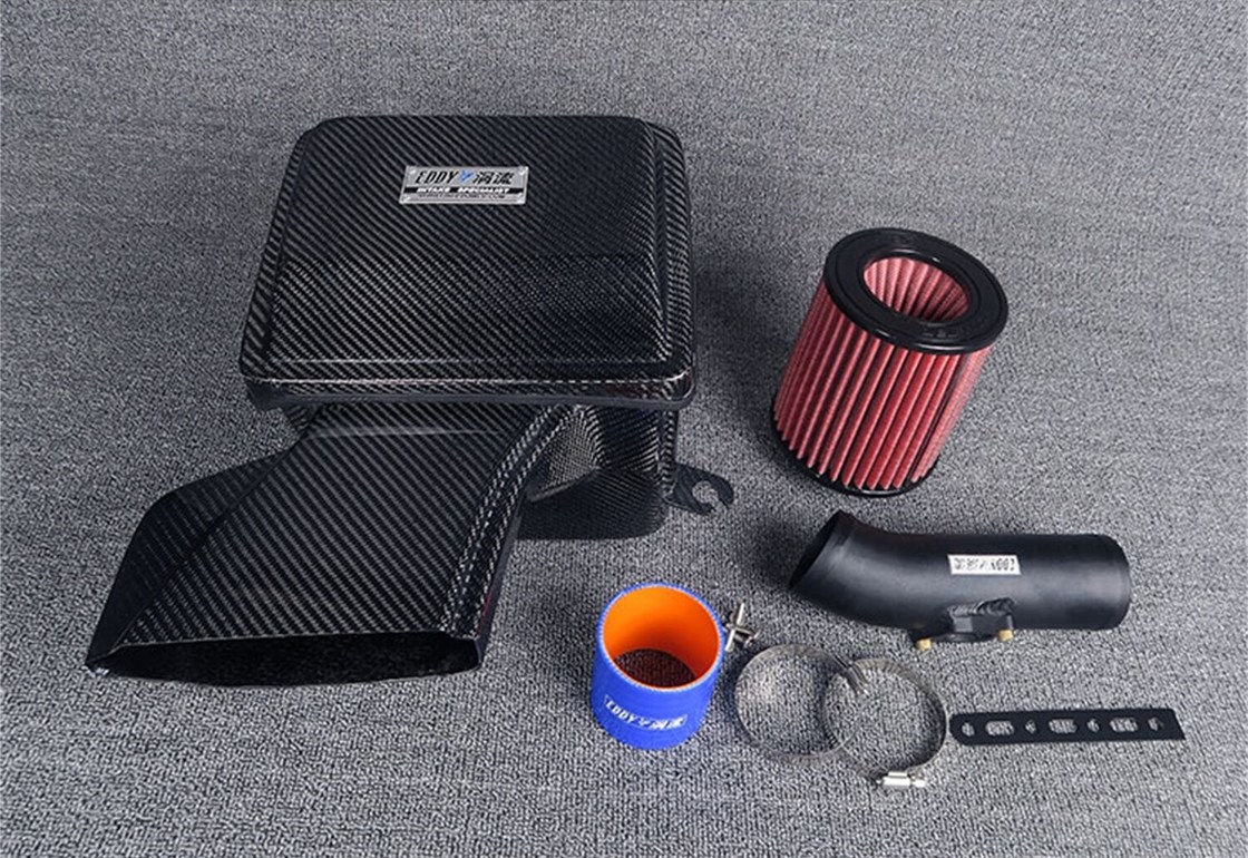 EDDY Premium Carbon Fiber Intake Airbox Kit with Enhanced Airflow ...