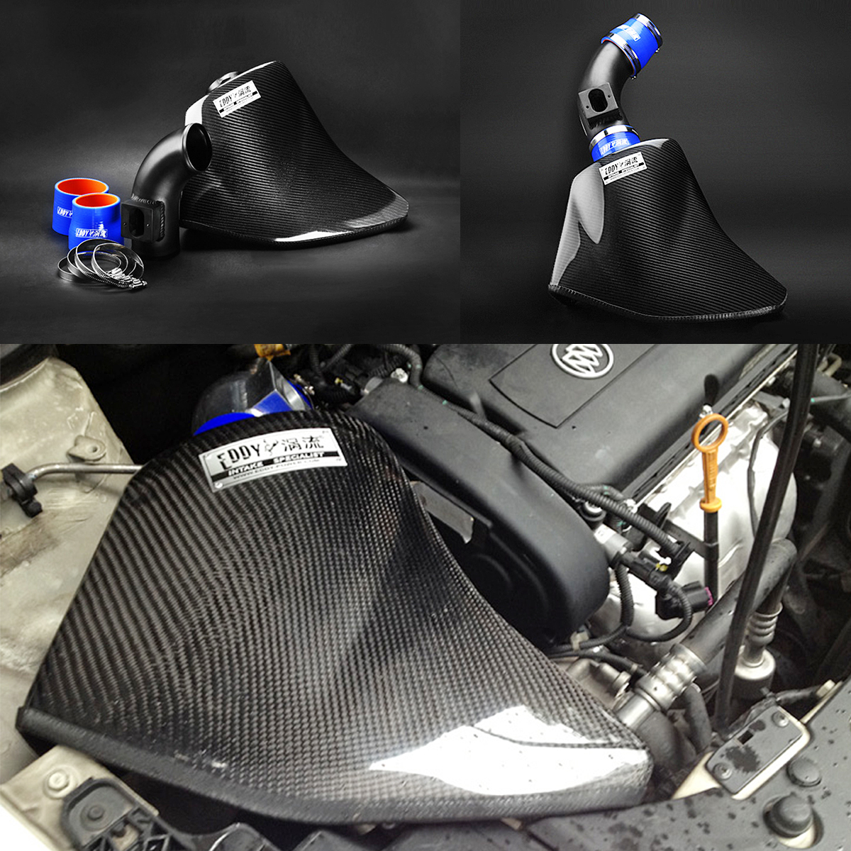 High-Flow Intake System with Advanced Airbox Design for Buick Excelle ...
