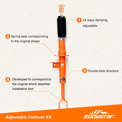 Rebound Damping Suspension Shock Absorbers Shock For Benz C Class