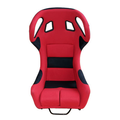 Fiberglass Bucket Racing Seat Safety Restraint Integration Red And Black Racing Seats