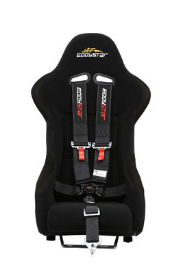 EDDYSTAR Nylon Five Point Seat Belt Black Color Five Point Racing Harness
