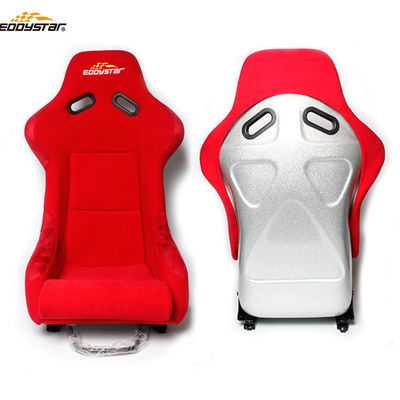 Red Racing Style Car Wide Racing Seats Professional Fiberglass Car Seat