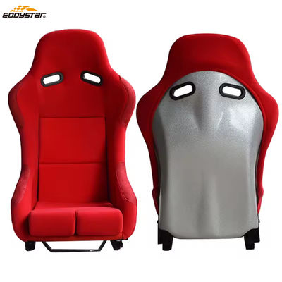 EDDYSTAR Carbon Fiber Bucket Seats Dual Slider Easy Installation For Racing Car