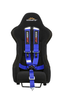Nylon Sports Style Racing Seat Belt Bule Three Inch Width For Automotive Safety FIA Certificate