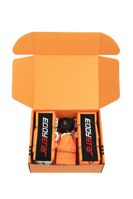 EDDYSTAR Nylon Drift Car Racing Seat Belt Orange Color 5 Point Seat Belt
