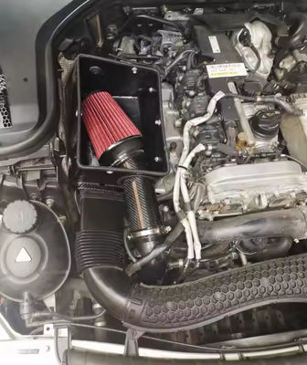 Keep Temperatures Carbon Fiber Air Intake Engine Protection For Mercedes Benz