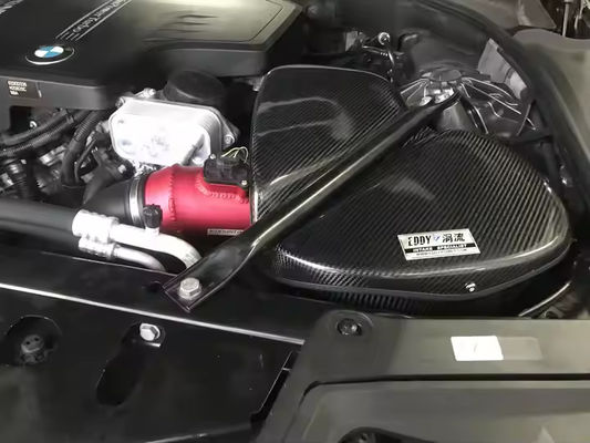 Air Intake Refitting High Flow Carbon Fiber Bellows for BMW 5 Series