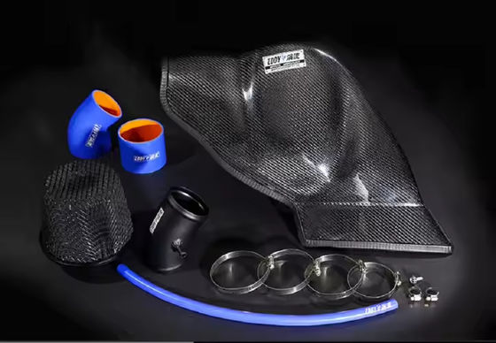 Carbon Fiber Cold Air Induction Kit Improving Filtration For Audi Q5 1.8T