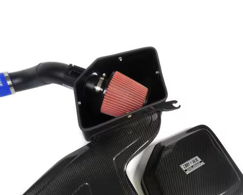 Compact Engine Carbon Fiber Cold Air Intake BMW Brilliance X1 Isolate Engine Heat