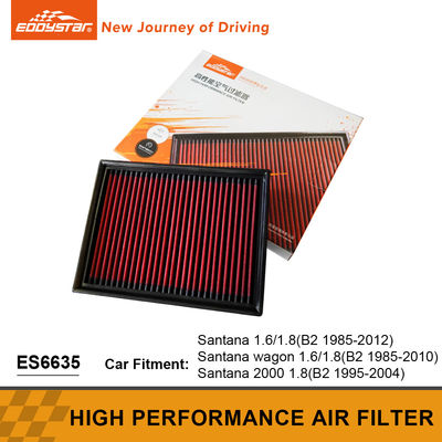 Compact Structure High Flow Air Filter Improve Engine Efficiency For 1.8 Santana