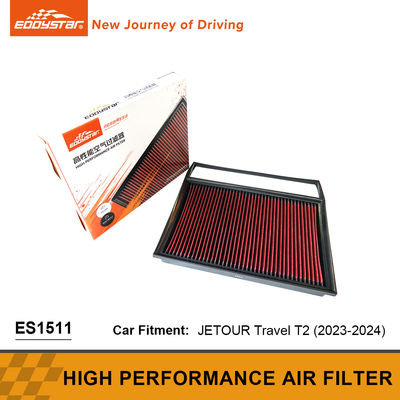 High Flows Washable Panel Air Filter with Steel Wire Mesh JETOUR Travel T2