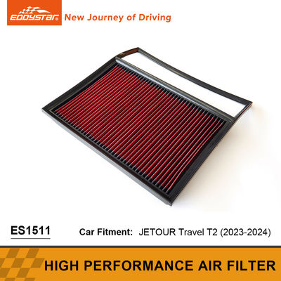 High Flows Washable Panel Air Filter with Steel Wire Mesh JETOUR Travel T2