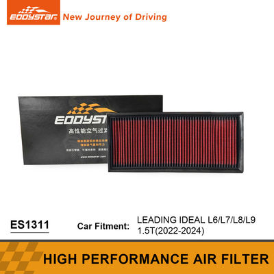 Easy Cleaning High Flow Air Filter LEADING IDEAL L6 Car Panel Filter