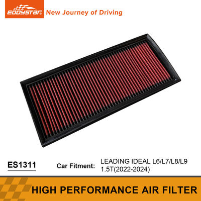 Easy Cleaning High Flow Air Filter LEADING IDEAL L6 Car Panel Filter