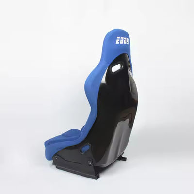 EDDYSTAR Luxury Blue Soft Bucket Racing Seat Customized Racing Car Chair