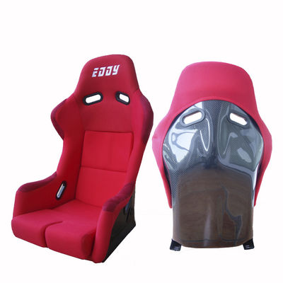 Carbon Fiber Racing Simulator Seat Colorful Temperature Regulation