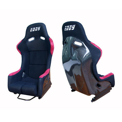 Carbon Fiber Racing Simulator Seat Colorful Temperature Regulation