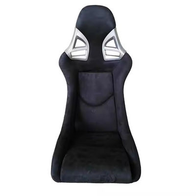 Outdoor Race Simulator Moving Bucket Racing Seat Silver Gray Fashion Durable