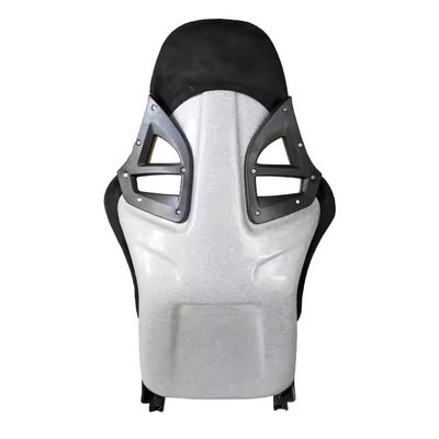 Outdoor Race Simulator Moving Bucket Racing Seat Silver Gray Fashion Durable