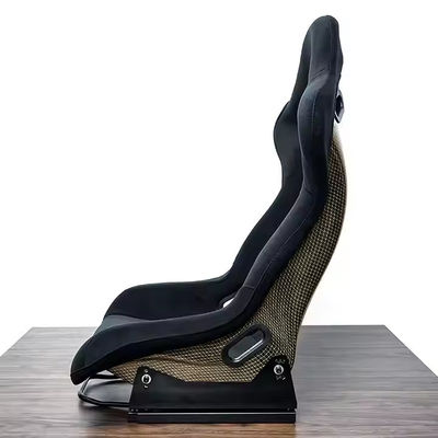 Large Size Bucket Racing Seat Cushion Customizable Logo Black Racing Seats