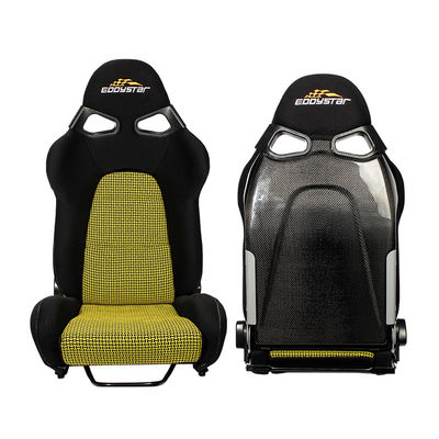 EDDYSTAR Carbon Fiber Foldable Universal Racing Seat Position Adjustable