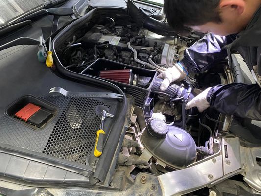 Mercedes Benz W205 Carbon Fibre Air Intake Increase Airflow Automotive Engine Parts