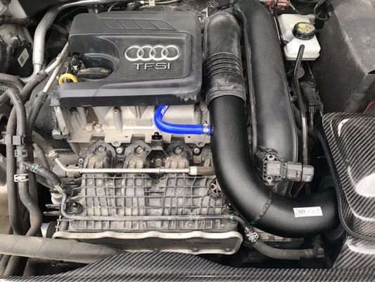 EDDYSTAR Aluminum High Performance Carbon Fiber Air Intake High Efficiency For Audi A3