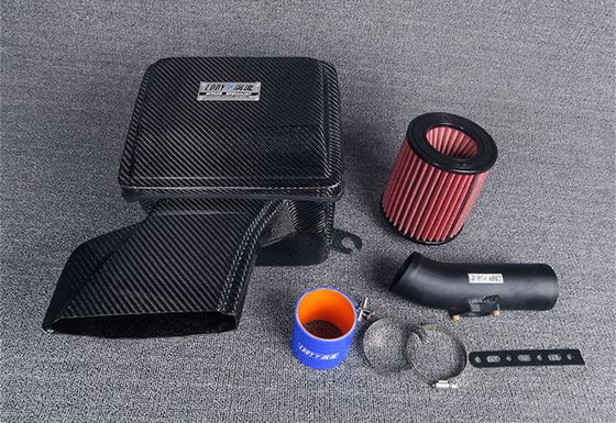 EDDY Premium Carbon Fiber Intake Airbox Kit with Enhanced Airflow Design for Honda
