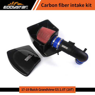 EDDYSTAR Torque-enhancing Carbon Fiber Air Intake Kit for Buick Grandview GS 2.0T (28T) with 1 Year Limited Warranty