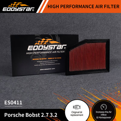 EDDYSTAR High Flow Air Filter for Porsche Bobst 2.7 3.2 with Up to 60,000 Miles Filter Life and ES0411 OE Number