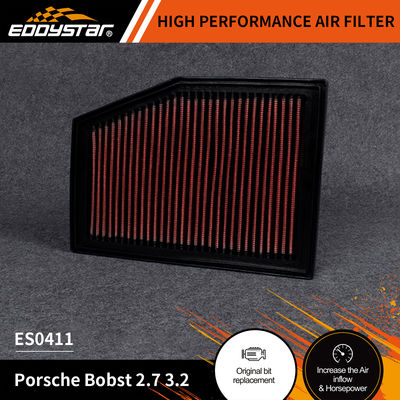 EDDYSTAR High Flow Air Filter for Porsche Bobst 2.7 3.2 with Up to 60,000 Miles Filter Life and ES0411 OE Number