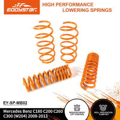 Performance-oriented Sport Lowering Springs for Mercedes Benz C180 C200 C260 C300 C180L 2014-2018 Models with -30mm Lower Stance