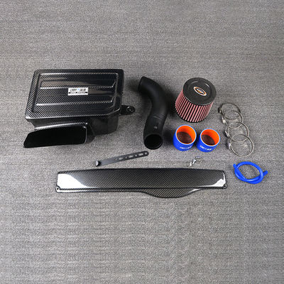 Vortex-generating EDDYSTAR Carbon Fiber Air Intake Kit with 76mm High-flow Filter for 15-16 Audi A3 1.8T/2.0T - Bolt-On Installation