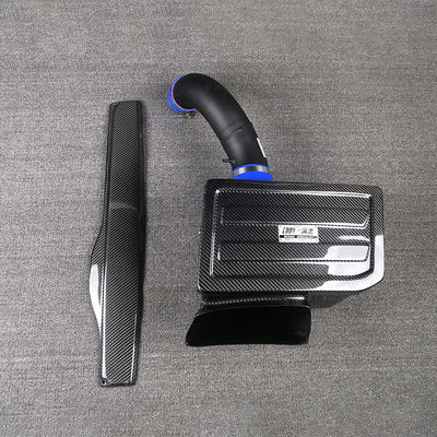 Vortex-generating EDDYSTAR Carbon Fiber Air Intake Kit with 76mm High-flow Filter for 15-16 Audi A3 1.8T/2.0T - Bolt-On Installation