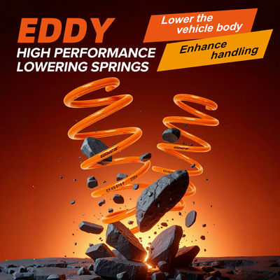 EDDYSTAR Anti-Corrosion Customized Lowering Spring Kit for Mercedes Benz C180/C200/C260/C300 (2008-2013) - Set of 4 Precision Engineered Springs with -30mm Drop