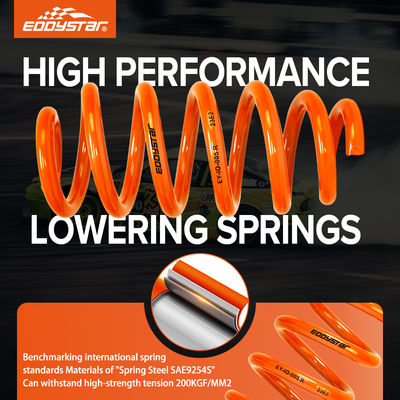 EDDYSTAR Precision-Engineered Lowering Spring Kit Set of 4 with 15% Stiffer Rear and 20% Stiffer Front for Mercedes Benz C180/C200 2015-2020