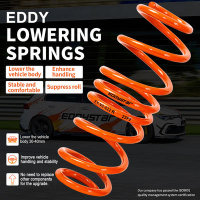EDDYSTAR Precision-Engineered Lowering Spring Kit Set of 4 with 15% Stiffer Rear and 20% Stiffer Front for Mercedes Benz C180/C200 2015-2020